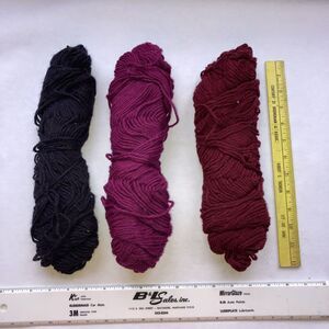 UNBRANDED BLEND YARN. Lot of 3